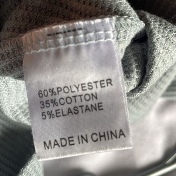 Princess Polly Bluish Grey Waffle Knit Casual Mini Skirt (Size: 2) - Picture 9 of 12